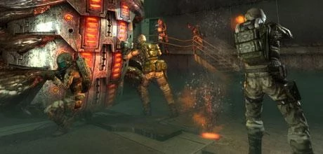 Screen z gry "Enemy Territory: Quake Wars" (wersja na PS 3)