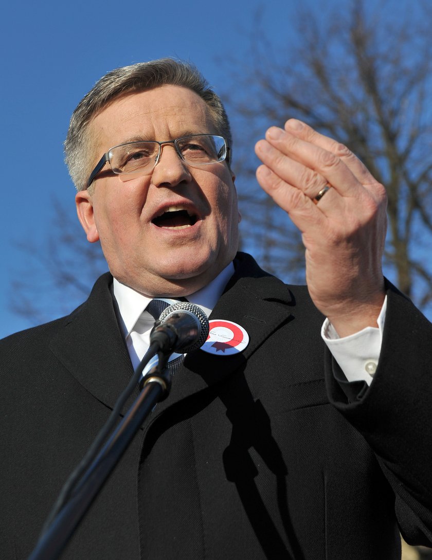 Prezydent Bronisław Komorowski