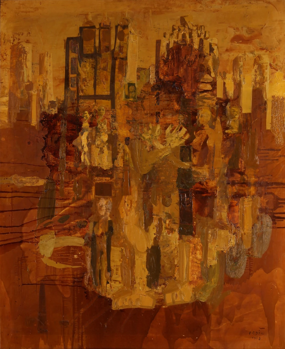 Peđa Milosavljević (1908-1987), New York, 1968.
Ulje na platnu, 158x128 cm, 16.000 €