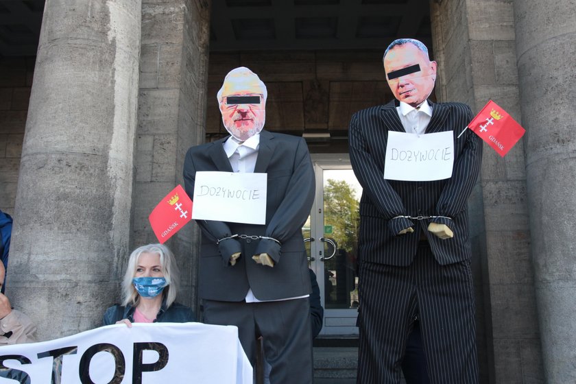 Protest mieszkańców Ujeściska