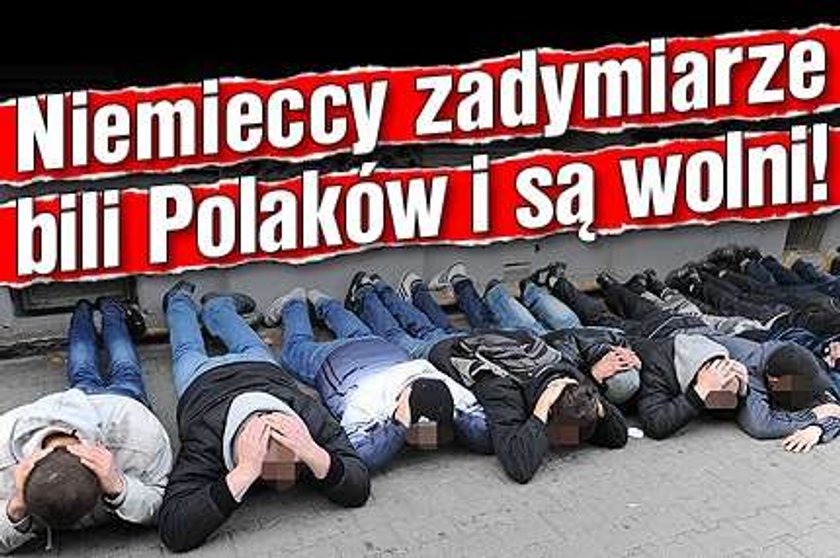 Niemieccy zadymiarze wolni. Nie dostali zarzutów!