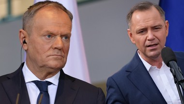 donald tusk uderza w karola nawrockiego. "to jest istota sporu"