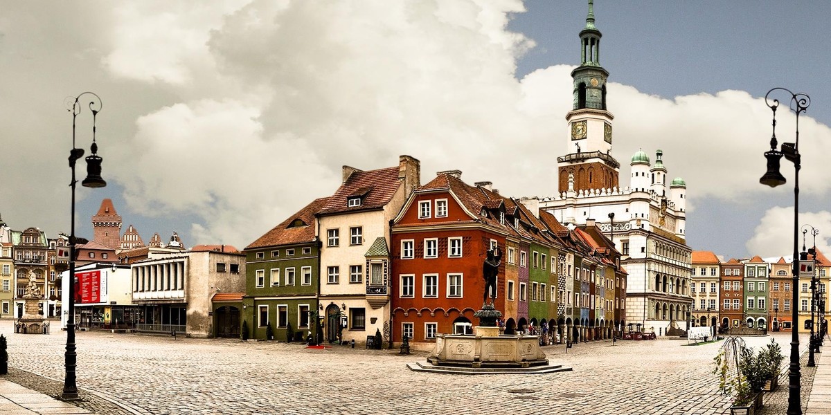 Poznan Market Panorama