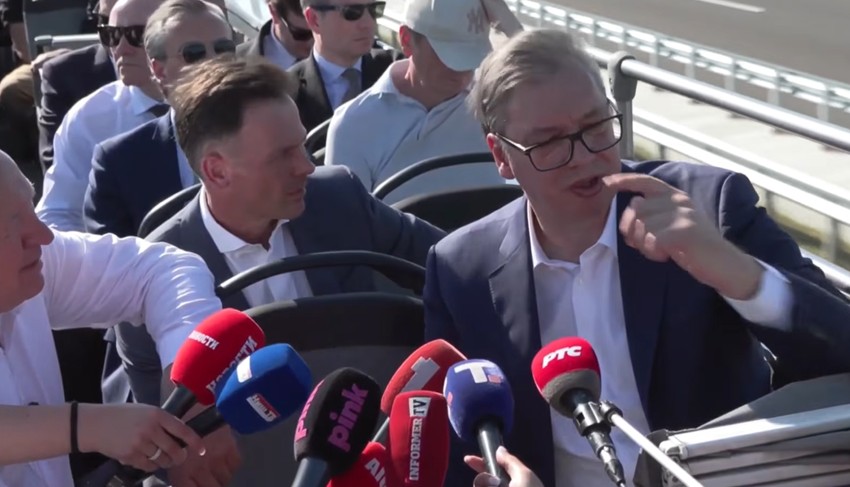 Vučić na Moravskom koridoru