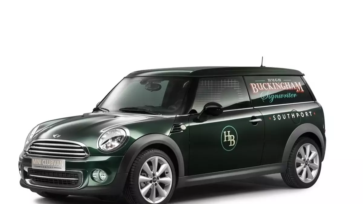 Mini Clubvan Concept: Lajfstajlowy dostawczak