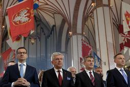 Andrzej Duda, Marek Kuchciński, Stanisław Karczewski, Mateusz Morawiecki