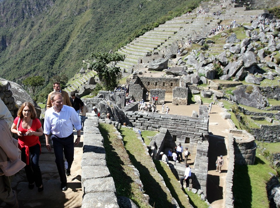 PREMIER TUSK w Machu Picchu