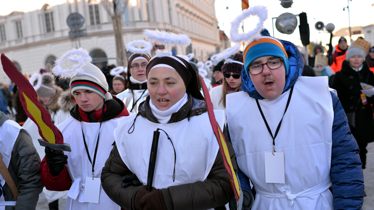 WARSZAWA ORSZAK TRZECH KRÓLI  (uczestnicy uroczystości)