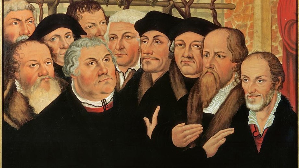 Luther,M./Reformatorengruppe n.Cranach - Luther / Reformers / after Cranach - Luther, Martin , refor