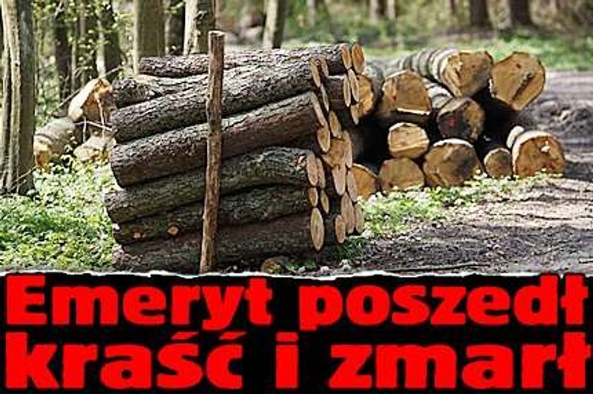 Emeryt poszedł kraść i zmarł