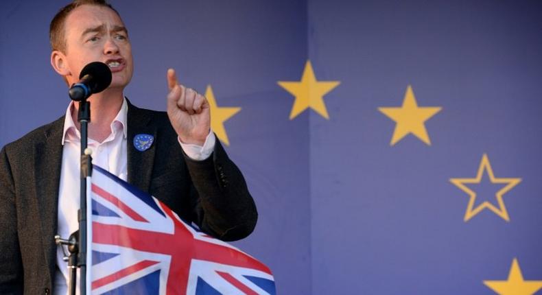 Liberal Democrat leader Tim Farron hopes his party can win back some seats on June 8 as the only clearly anti-Brexit party