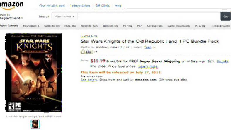 Spóźnialscy, Star Wars: Knights of the Old Republic Collection to coś dla Was
