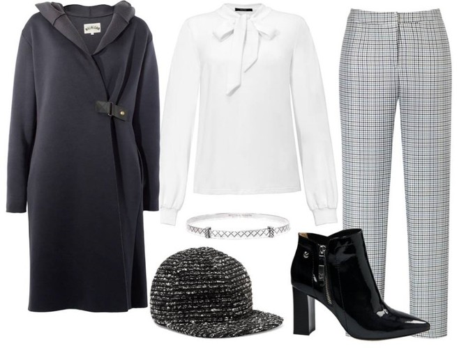 Czapki z daszkiem hitem zimy 2017. STYLIZACJA: Spodnie Midori Feminine Fashion/midori.com, buty - Caprice/caprice.pl,  koszula More’Moi /moremoi.com, czapka, bransoletka – TK Maxx