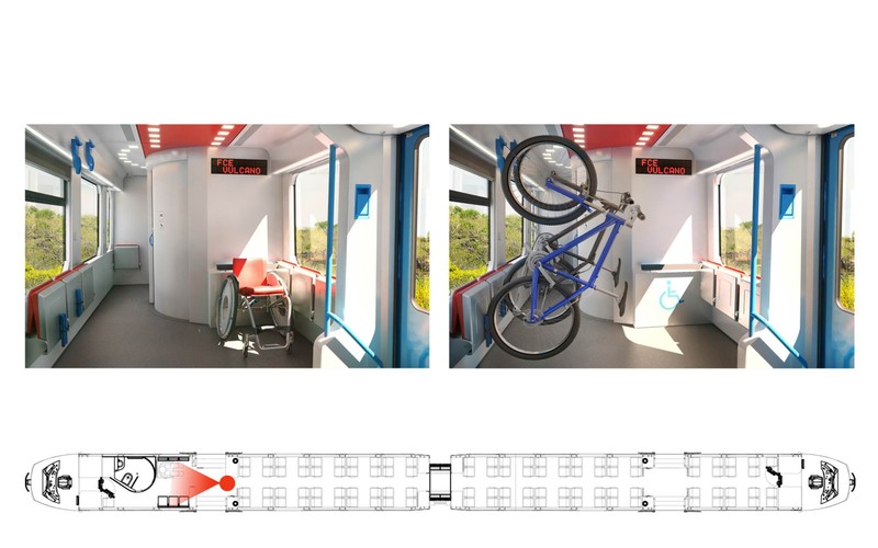 Newag, w którym większość udziałów ma Zbigniew Jakubas, wpisał ekspansję jako cel w prospekcie emisyjnym przed debiutem na GPW. Jak pozyskał tę włoską umowę? Newag wykupił kontrakt i prawa do jego realizacji od upadłej spółki, która wcześniej została przez FCE wybrana w przetargu. 
<br><br>
Według naszych ustaleń, Newag będzie ubiegał się o zlecenia u innych podobnych operatorów we Włoszech. Bo przewoźnicy z podobnym taborem wąskotorowym działają w innych częściach Italii, np. w rejonie Wezuwiusza. Polski producent bierze też udział w przetargu na elektryczne zespoły trakcyjne dla Bari.
<br><br>
Fot. 6 Vulcano - toaleta i stoja na rowery