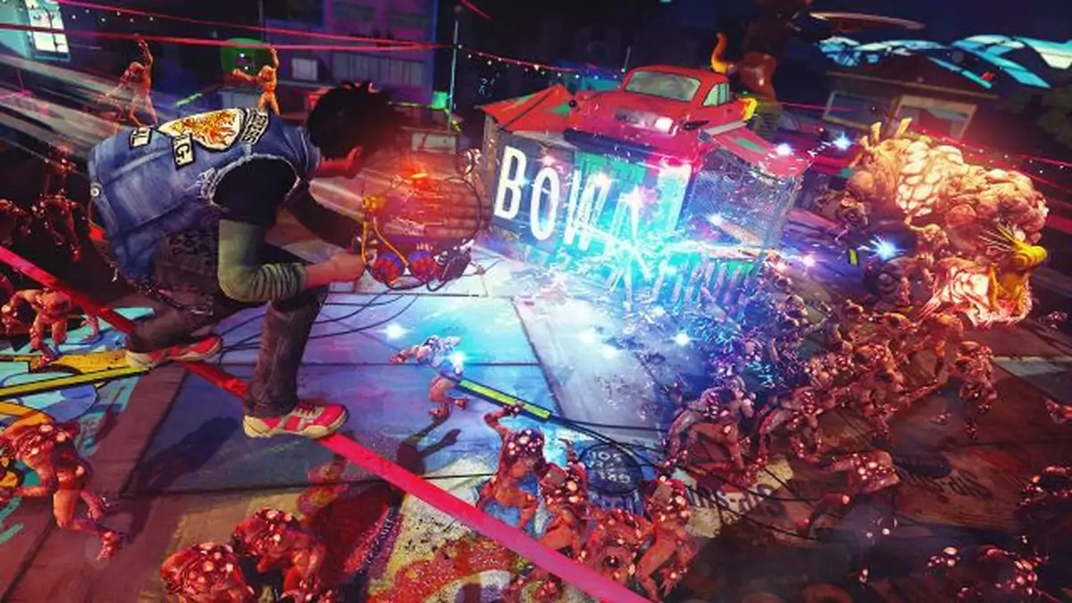 Pierwsze fragmenty z rozgrywki w Sunset Overdrive mogę opisać następująco: rozpierducha na wesoło