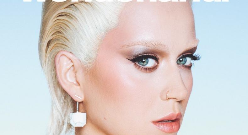 Katy Perry covers Wonderland Magazine