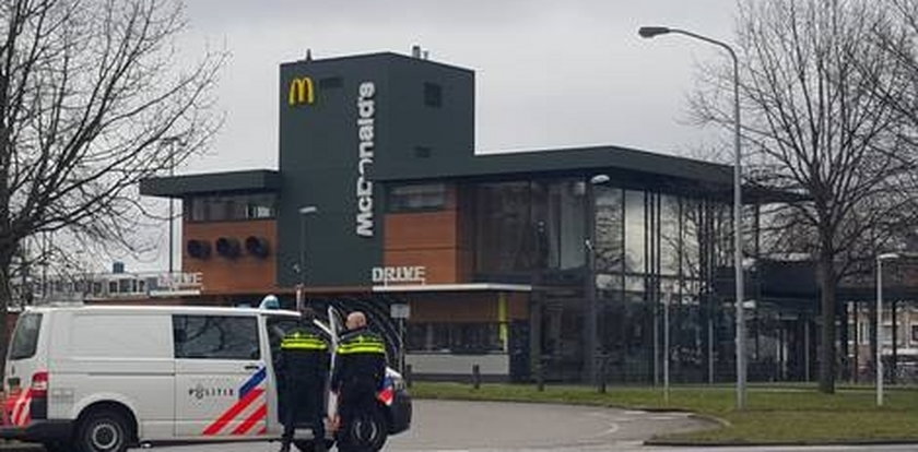 Strzały w McDonaldzie. Chcieli wysadzić restaurację?