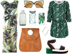 Rośliny w natarciu! Supermodne STYLIZACJE z ubraniami we florstyczne wzory