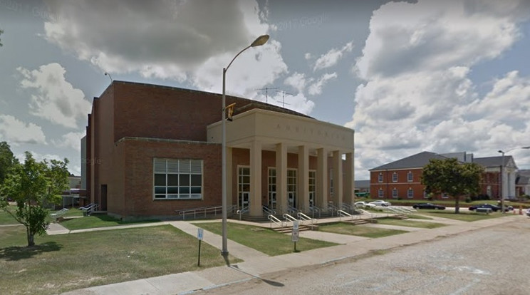 A louisianai Grambling Egyetem kampuszán történt a kettős gyilkosság / Fotó: Google Earth