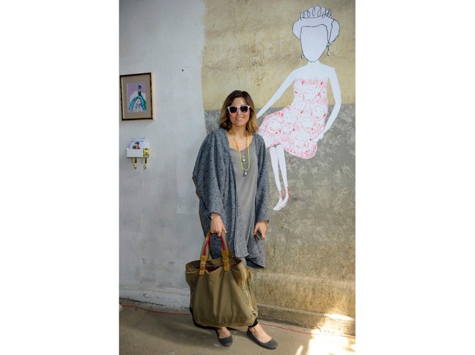 Beata Sadowska chyba zupełnie zrezygnowała ze stylizacji i nałożyła na siebie to, co akurat miała pod ręką