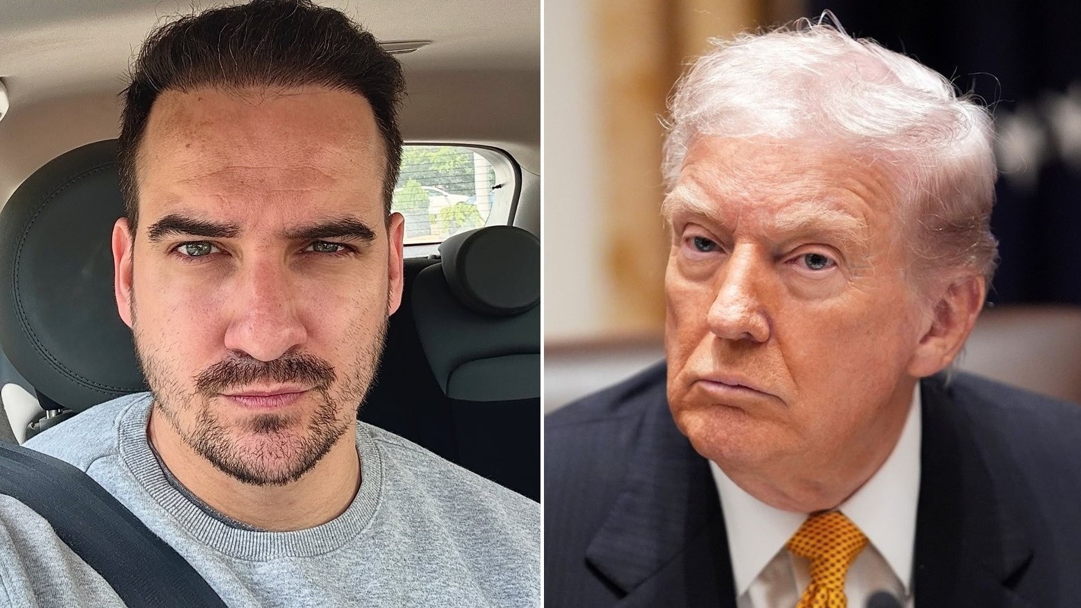 jakub Petraník a Donald Trump.