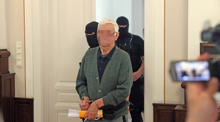 Győrkös életfogytiglanit kapott, legkorábban 101 évesen szabadulhat. /Fotó: Varga Imre