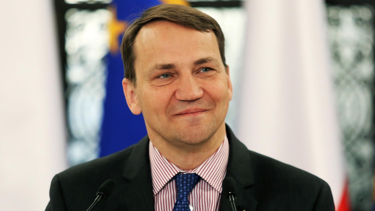 Marszalek sejmu Radoslaw Sikorski