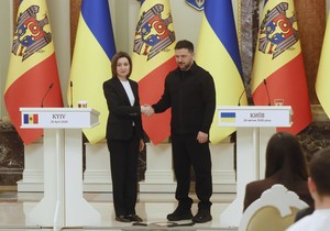 Volodimir Zelenski i Maja Sandu