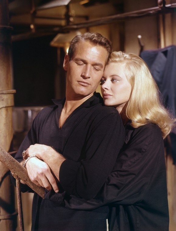 Paul Newman i Shirley Knight 