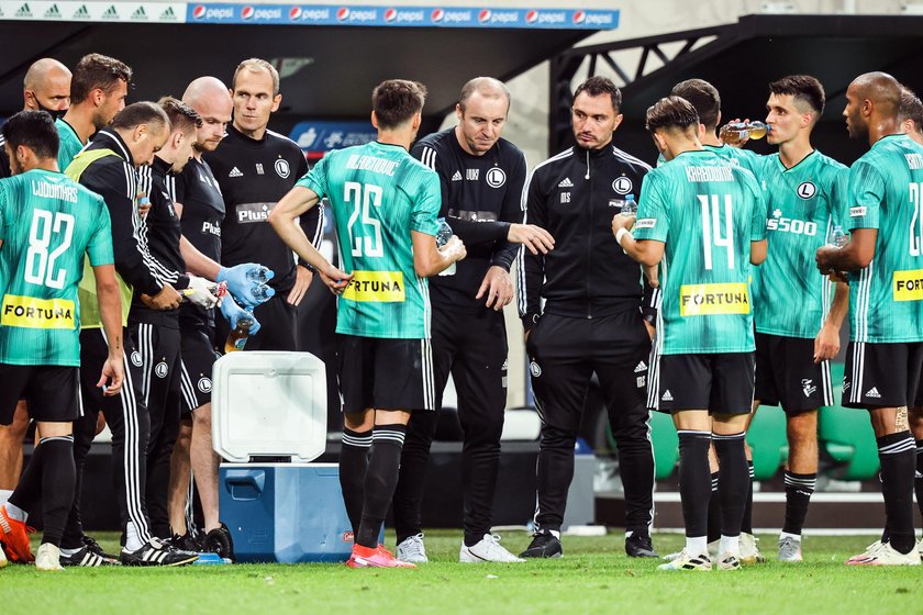 26.08.2020 LEGIA WARSZAWA - OMONIA FC NIKOZJA ELIMINACJE LIGI MISTRZOW PILKA NOZNA