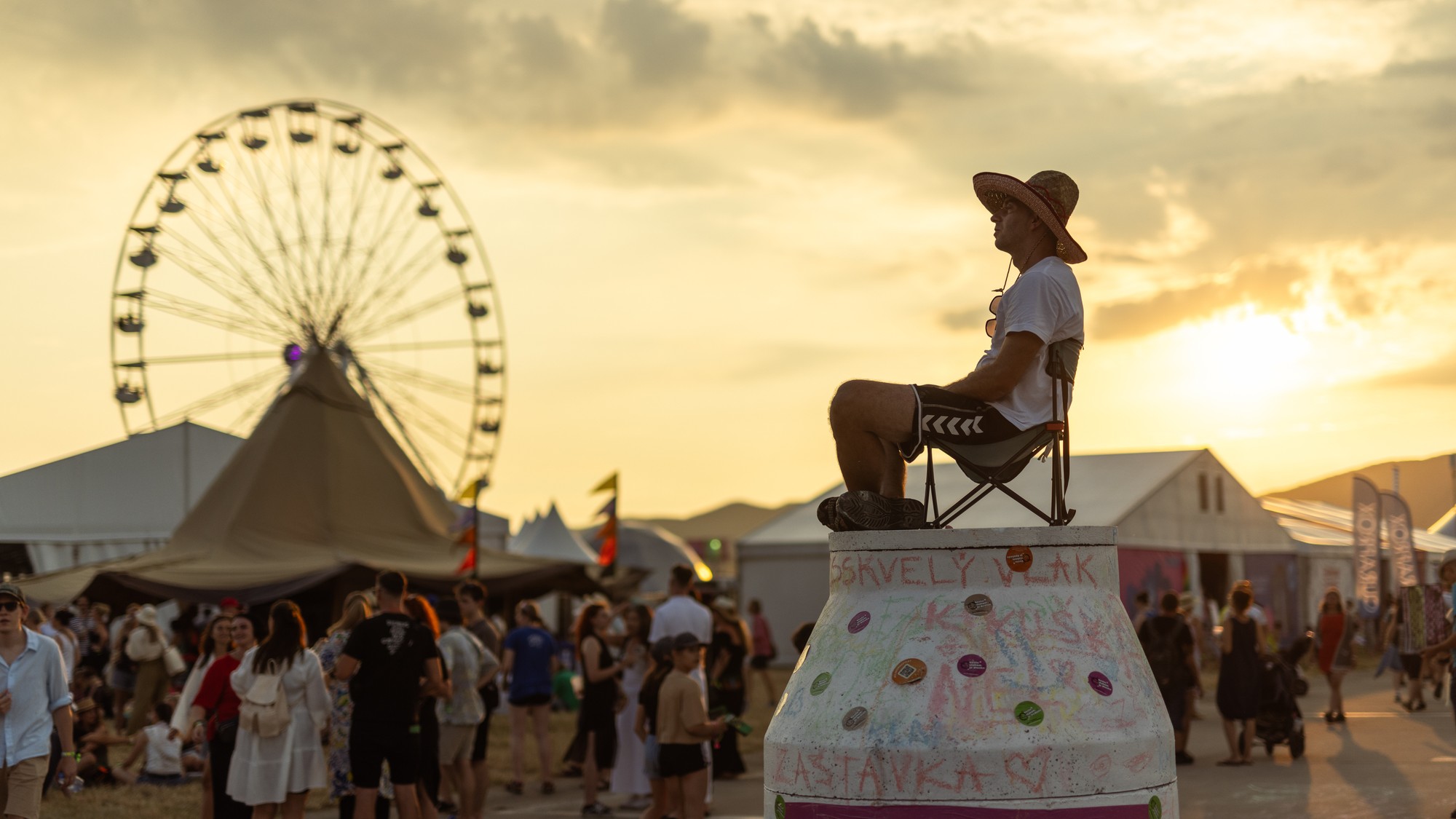 Atmosféra na festivale Pohoda 2024