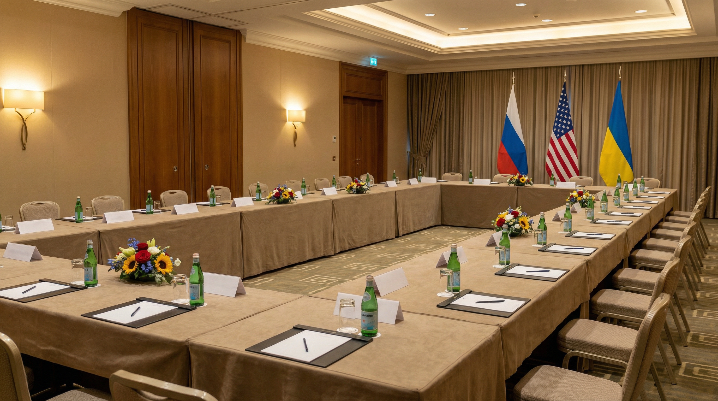 Segundo día de negociaciones trilaterales en Ginebra tras casi cuatro años de guerra