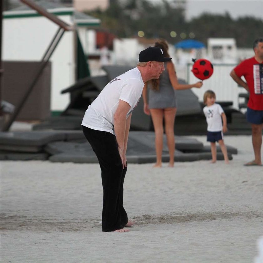 Boris Becker z rodziną