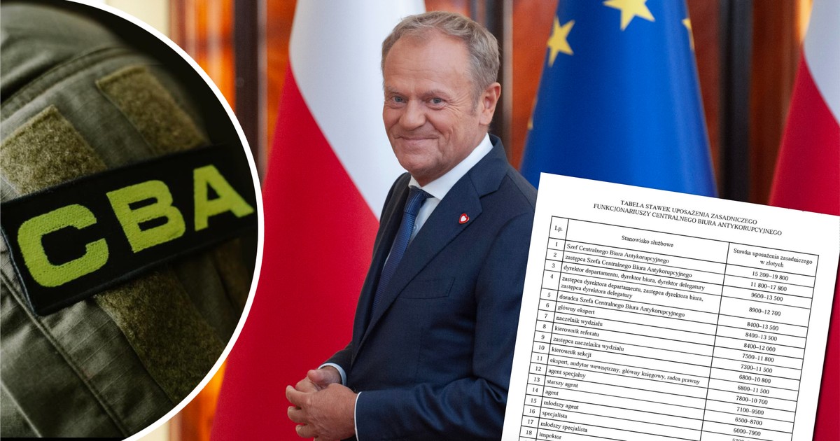 Najpierw podwyżki dla agentów, potem likwidacja CBA. Oto plan rządu