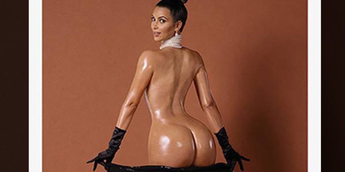 Kim Kardashian pupa