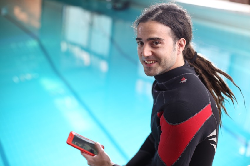 Mladen Jovanović, ronilac na dah