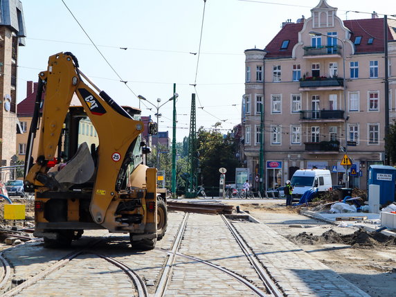 Przebudowa ul. Wierzbięcice fot. PIM