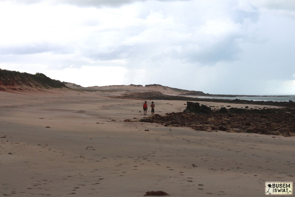 Dzikie plaże w okolicach Broome