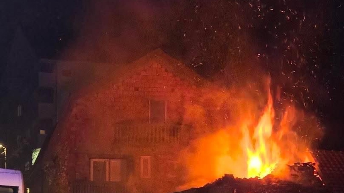 Požar u Malom Mokrom Lugu