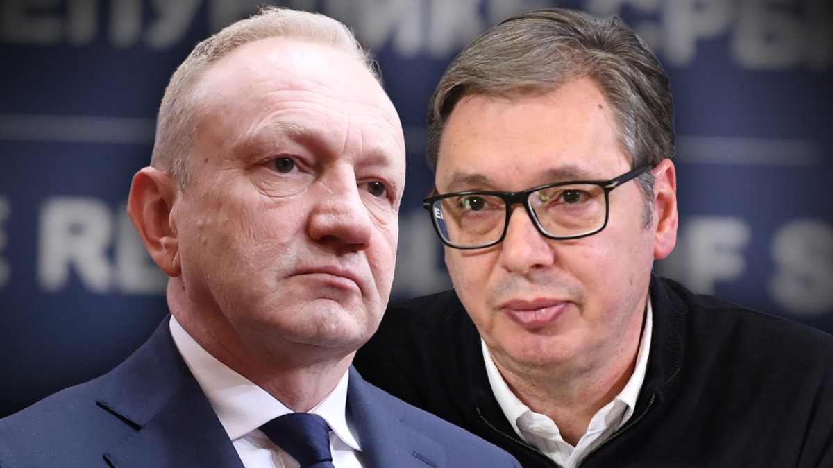 Dragan Đilas i Aleksandar Vučić