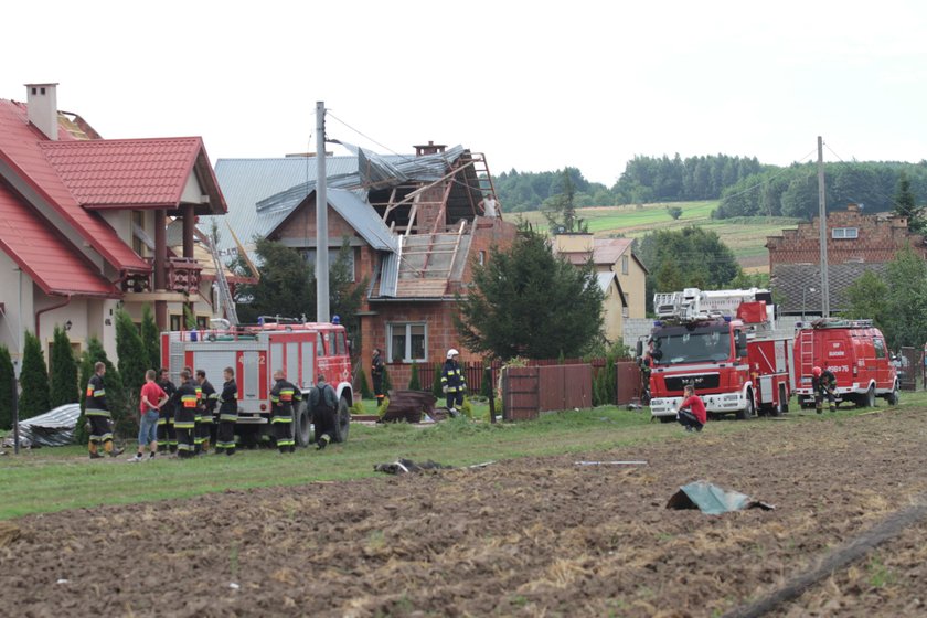 Tornado spustoszyło Podkarpacie