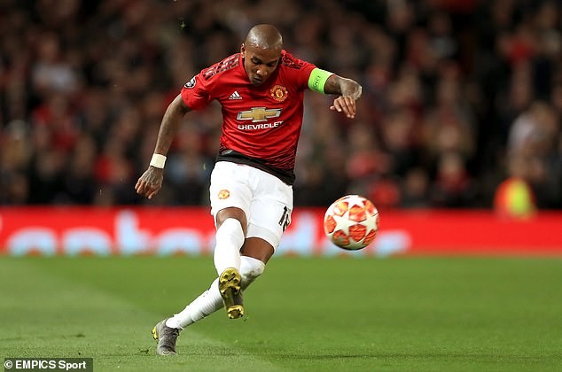 Ashley Young frustrated Manchester United fans on Wednesday night (EMPICS Sport) 