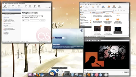 Linux sprawdzi się na serwerze i biurku. Nowoczesne dystrybucje (na zrzucie Ubuntu autora) wyglądają estetycznie i są wygodne w obsłudze.