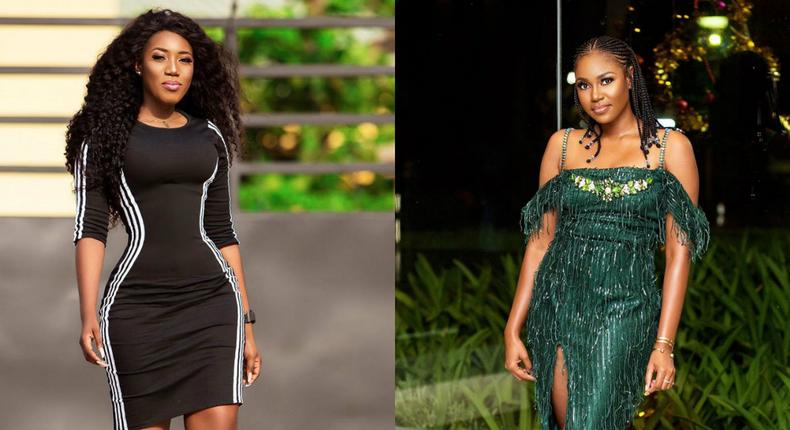 Yvonne Nelson and Victoria Lebene