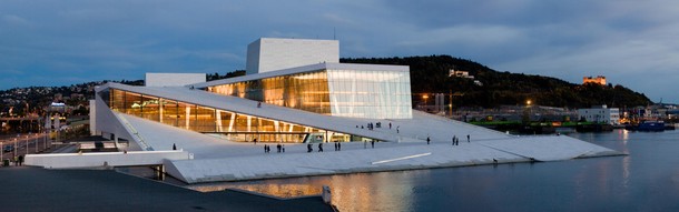 Opera w Oslo, Norwegia.