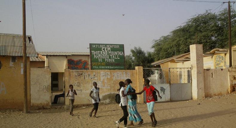 Entrée College Thierno  Mountaga Tall Podor