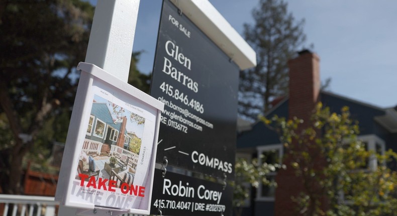 Home prices have dropped, even in some of the most popular areas.Justin Sullivan/ Staff/ Getty Images