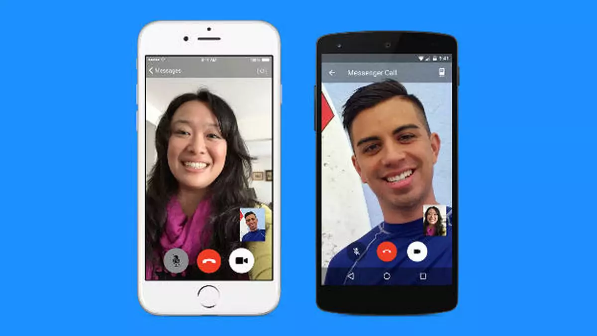 Facebook wprowadza wideo rozmowy w Messengerze
