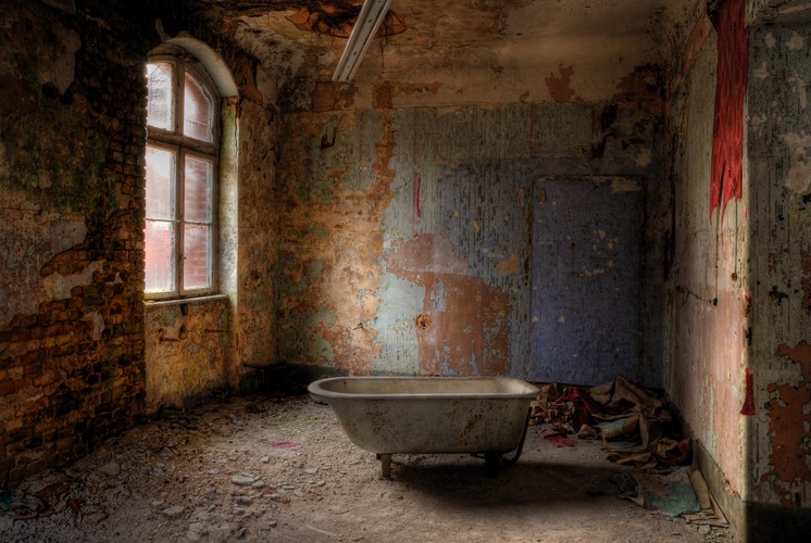 Opuszczony szpital Beelitz-Heilstätten. TUTAJ LECZYŁ SIĘ ADOLF HITLER