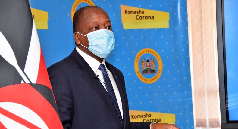 New Covid-19 record as Kenya crosses 8,000 mark - Health CS Mutahi Kagwe